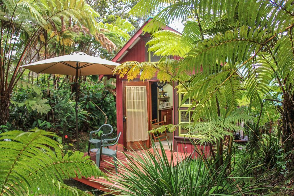 Ferny Hollow: Romantic Rainforest Cottage Volcano Exterior photo